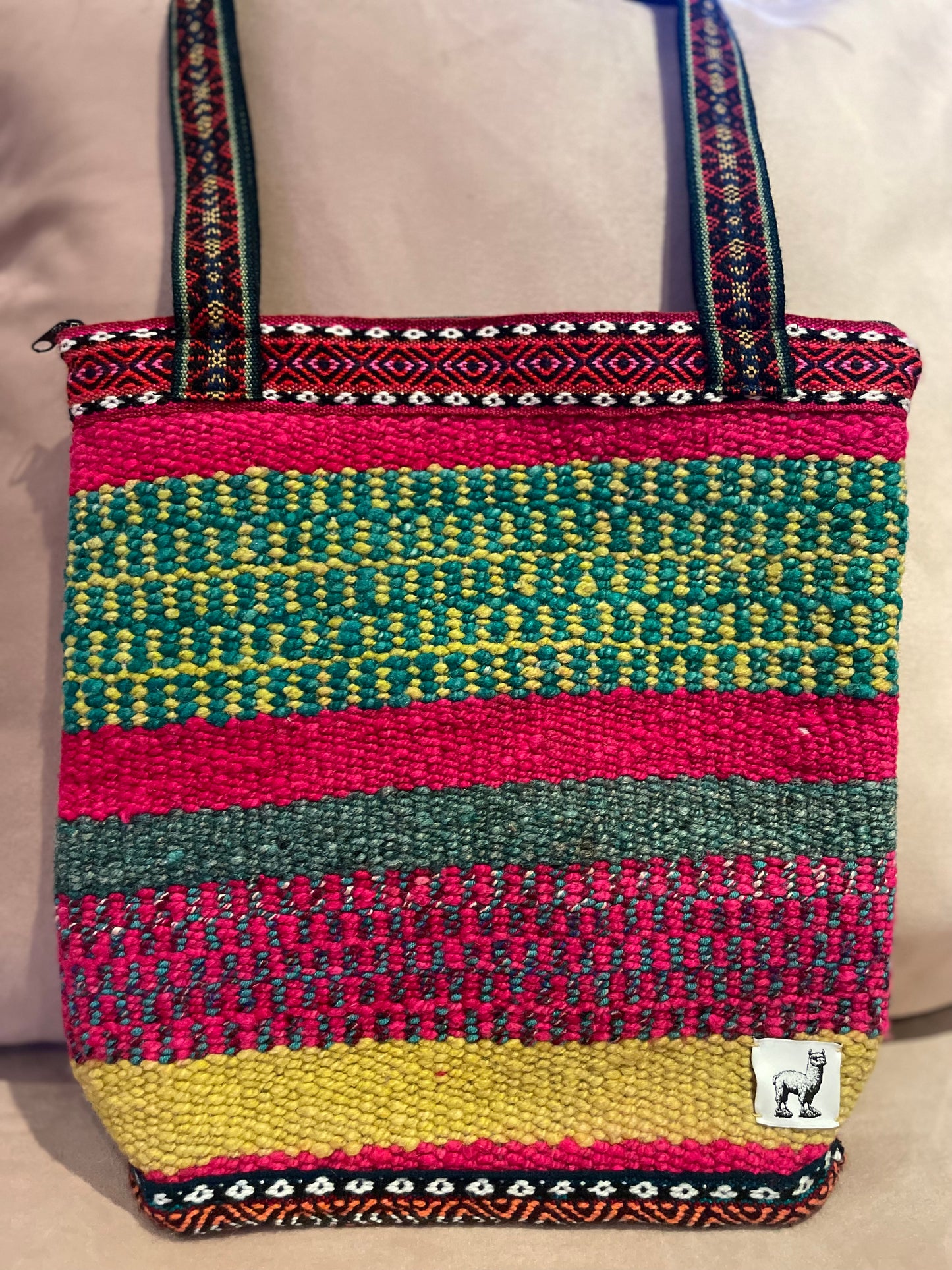 Sacred Valley Tote – Handwoven Andean Shoulder Bag