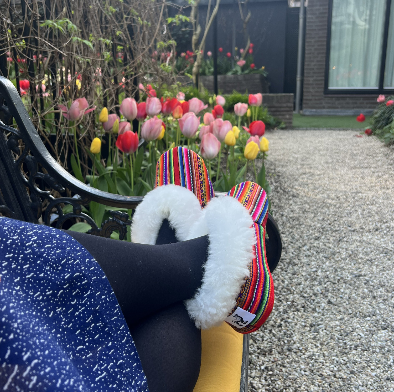 Baby Alpaca Fur Slippers